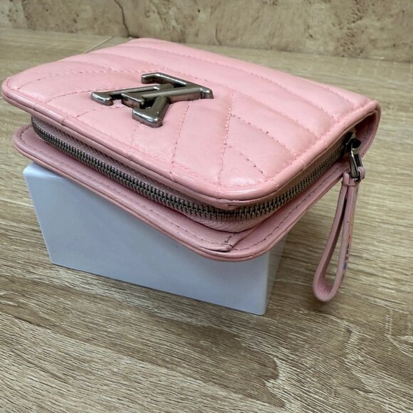 Louis Vuitton Pink Leather New Wave Compact Wallet - Picture 3 of 8